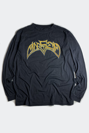 MINDS EYE L/S TEE / FADED BLACK "unisex"